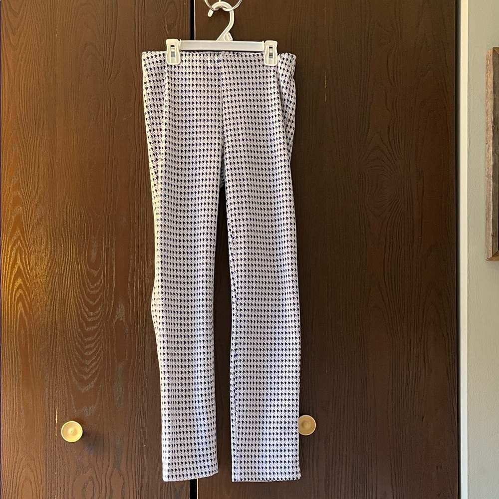 Crosby blue and white checked pants. Size XS